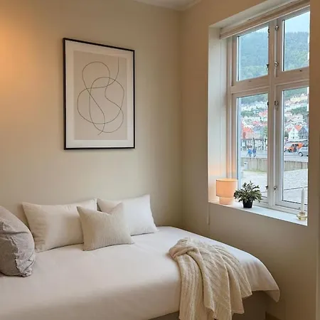 Bryggen Og Havneutsikt, Felles Takterrasse Appartement Bergen
