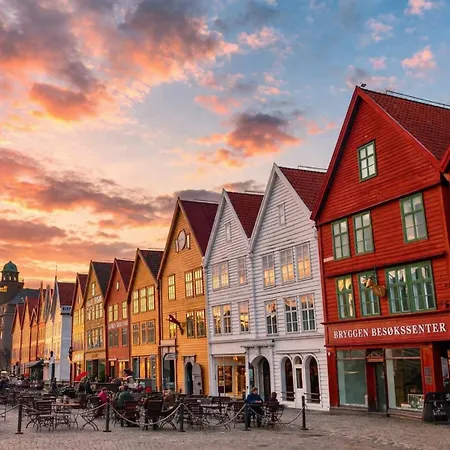 Appartement Bryggen Og Havneutsikt, Felles Takterrasse