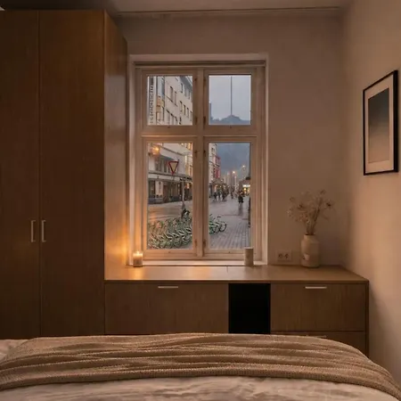 Appartement Bryggen Og Havneutsikt, Felles Takterrasse *